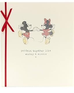 Hallmark Classic Disney Mickey And Minnie Anniversary Card