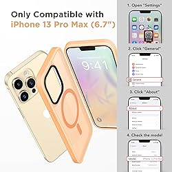 GONEZ Magnetic for iPhone 13 Pro Max