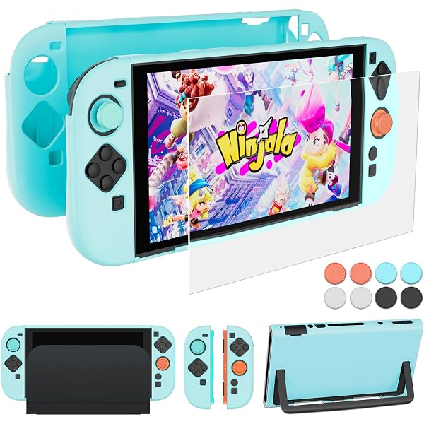 Amazon.com: HYPERCASE Switch OLED Hard Shell Dockable Protective