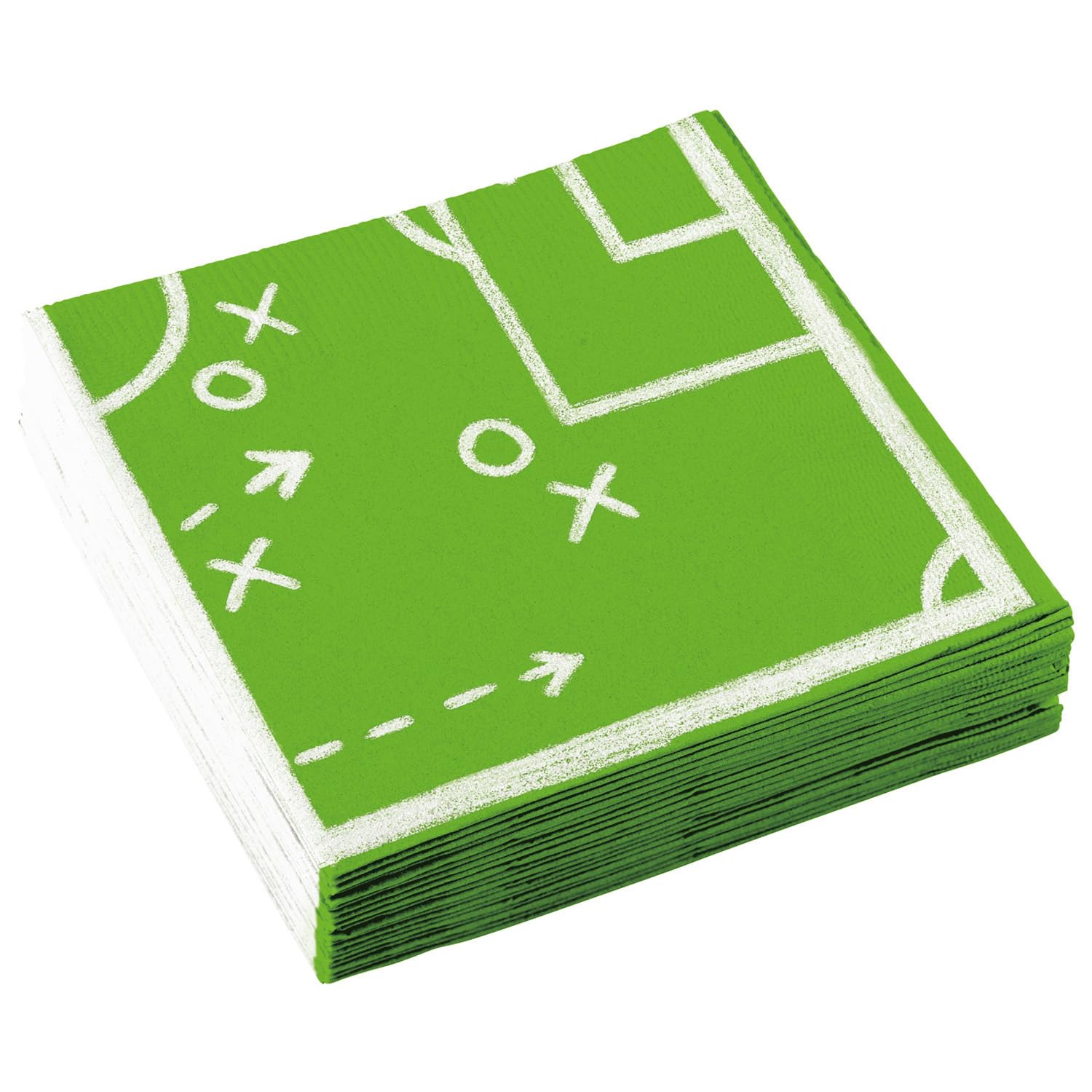 Amscan 9903008 - Kicker Football Kids Birthday Party Luncheon Napkins - 20 Pack — image 1