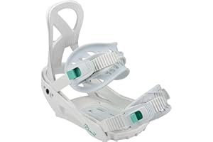 5th Element Layla 2 Adult Snowboard Bindings for Women-Designed for New or Replacement Snowboards. Universal bindings disc and Hardware for Beginner to Intermediate