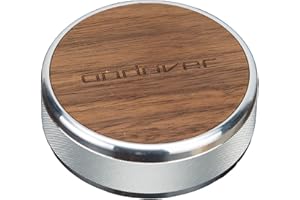 Andover Audio Record Damping Weight - Reduces Record Warp & Resonances, Less Distortion, Improved Dynamics, for EP & LP Records, Tighter Bass, Precise High-Frequency Retrieval - Walnut & Aluminum