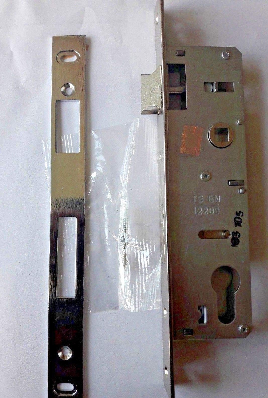 KALE 153/ 85mm Door Locks For Aluminium Profiles/Lock Cases For Cylinder Locks (Backset 20 mm)