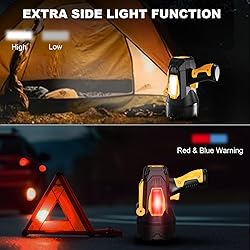MIXILIN Rechargeable Spotlight 90,000 Lumens, Super