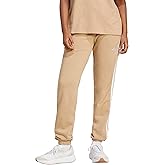 Adidas Womens Essentials 3-Stripes French Terry Cuffed Pants