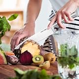 HOBO 5-Piece Stainless Steel Kitchen Knife Set, Non-Slip Handle view 4