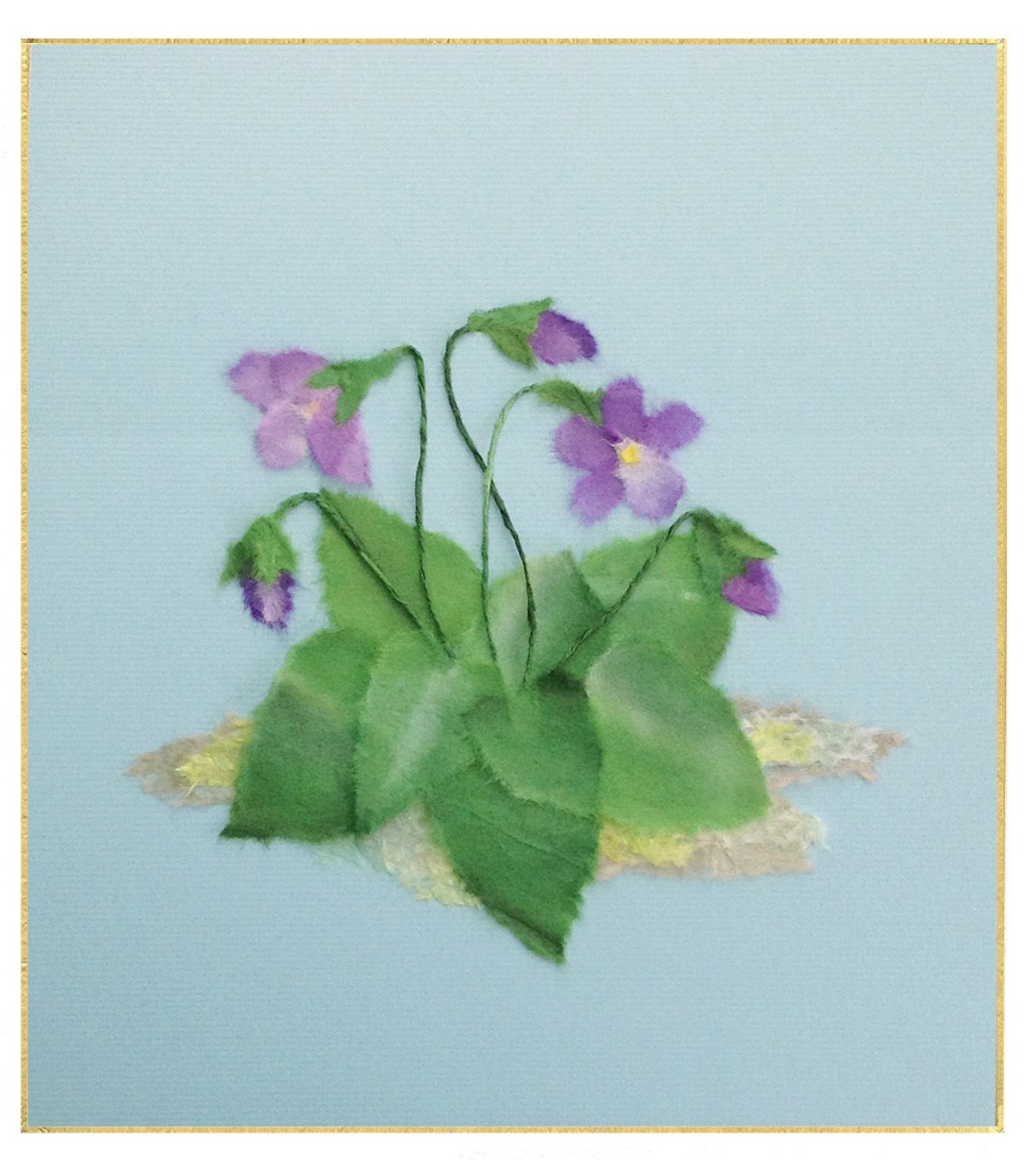 ちぎり絵の簡単作り方紹介 和紙などの材料や下絵の作り方 コツを紹介