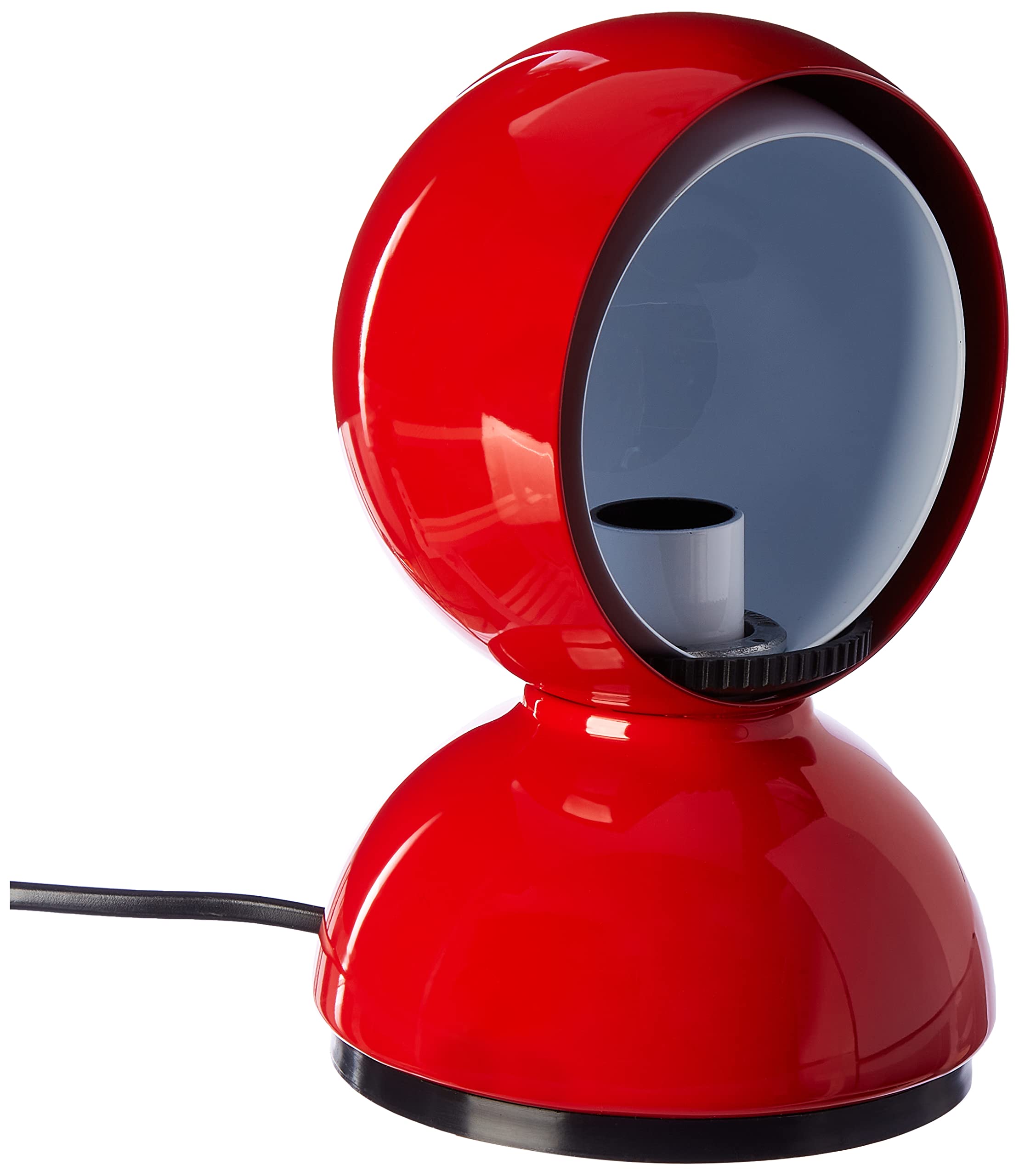 Artemide Eclisse Bedside Lamp, Red