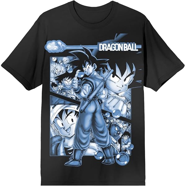 Dragon Ball Z - Maglia da collezione Goku nera