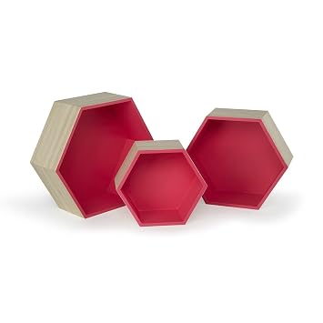 etagere hexagonale alinea