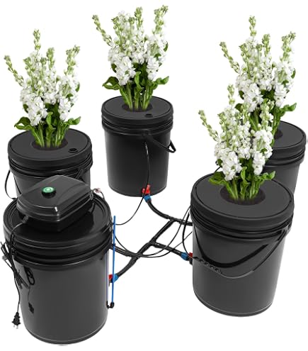 Amazon.com : Active Aqua GFOE3 Flow 2.0 6 Square Pots 5-Gallon 13