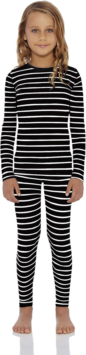 Rocky Thermal Underwear for Girls Fleece Lined Thermals Kids Base Layer Long John Set: Clothing