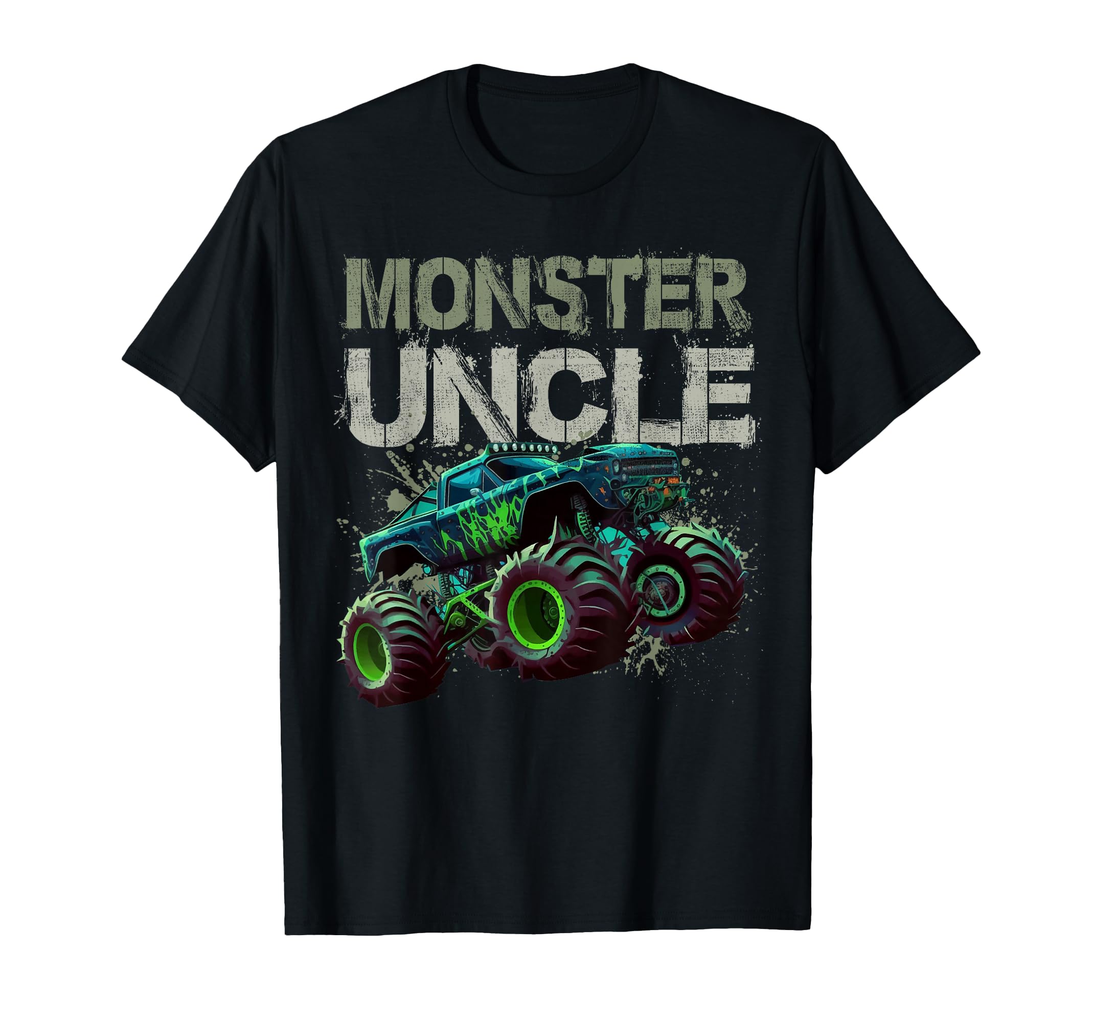 Photo 1 of *GREY** Monster Truck Uncle Family Matching Monster Truck Lovers T-Shirt Size Unknown