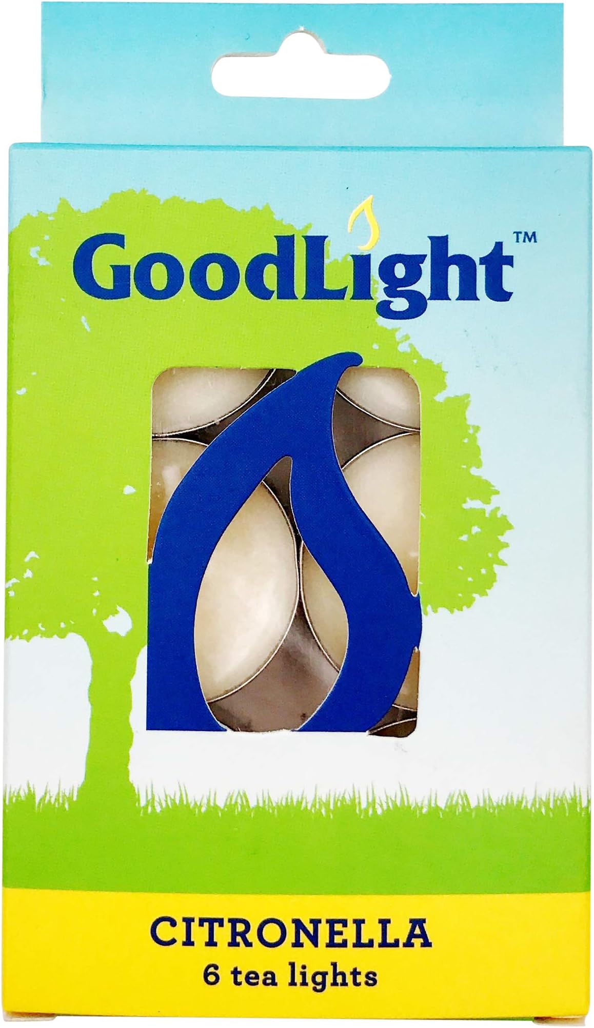 Goodlight, Candles Citronella Tea Lights, 6 Count