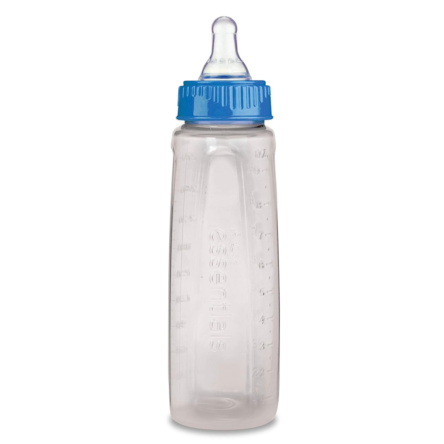 First Essentials by NUK Bottle, 9 oz, Medium Flow, 6-Pack, Blue/Green : Baby