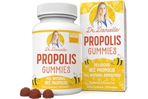 DOCTOR DANIELLE Propolis Gummies by Dr. Danielle, Best Propolis Gummy Supplement, 500mg