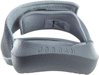 grey jordan sandals