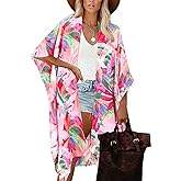 Moss Rose Women Summer Bikini Kimono Bathing Suit Cover Ups for Swimwear