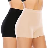 Womens Seamless Shaping Boyshorts Panties Tummy Control Underwear Slimming Shapewear Slip Shorts