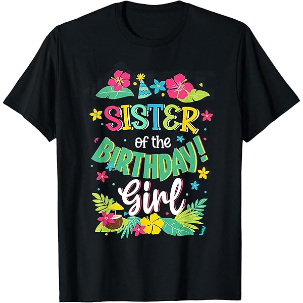 Amazon.com: Grandma of the Birthday Girl shirt Aloha Hawaii
