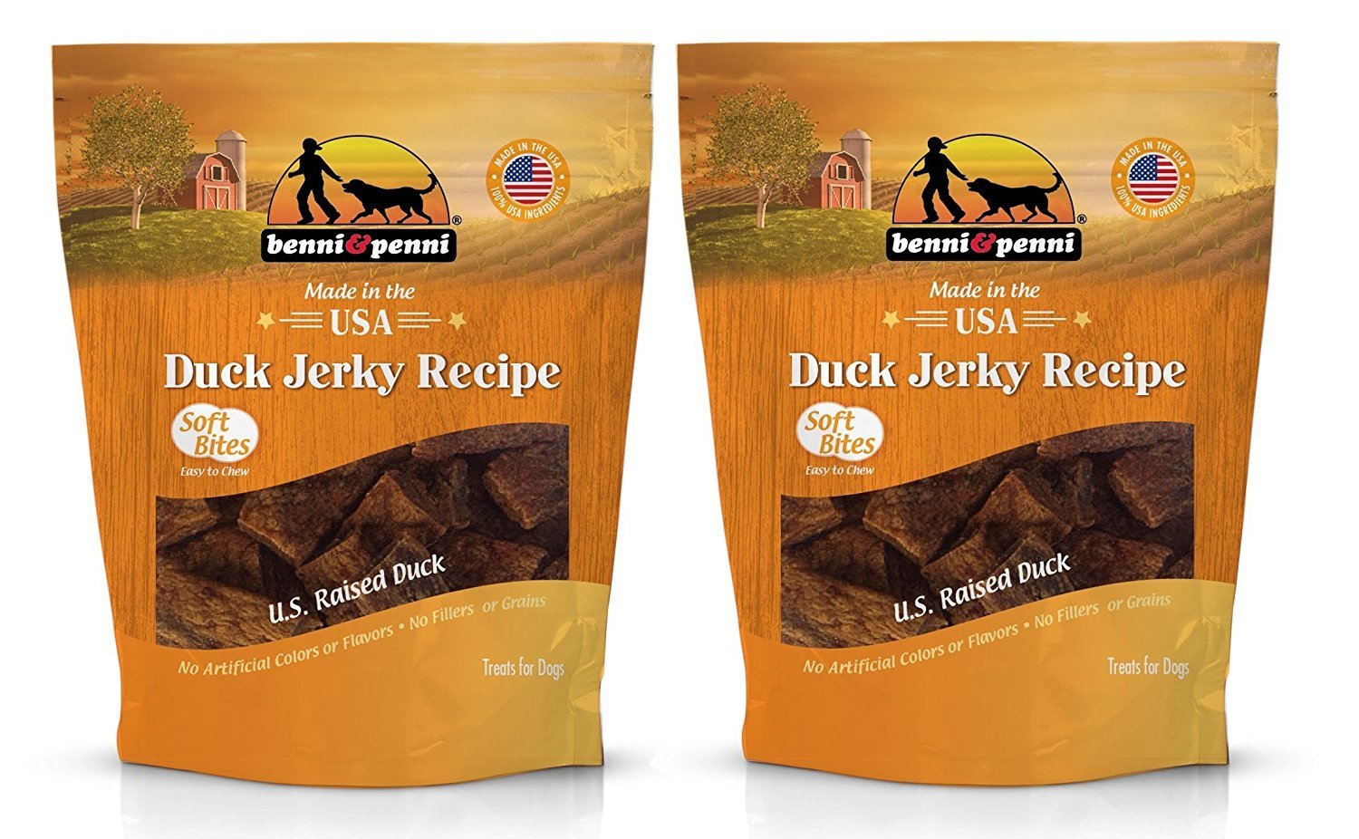 Benni & Penni USA Raised 12 oz. Duck Soft Bite Jerky