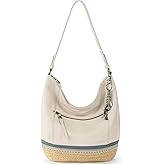 The Sak Sequoia Hobo Bag - Premium Large Leather Women's Handbag for Everyday & Travel - Durable Purse With Zipper Pocket