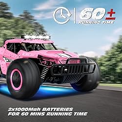Tecnock Pink RC Car 1/16 Scale Remote Control Car