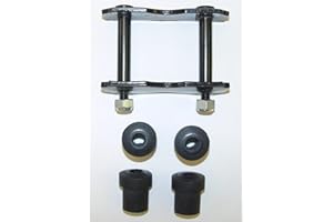 Omix-Ada Omix | 18271.01 | Suspension Leaf Spring Shackle Kit, Front | OE Reference: 5357620K | Fits 1976-1986 Jeep CJ
