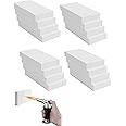 Fire Brick for Wood Stove 9"x4.5"x1.25" 16 PCS, Insulating Fire Bricks for Forge Refractory Bricks Fire Pit Bricks, Insulation White Firebricks for Wood Burning Stoves, Fireplace Brick Thin FireBrick