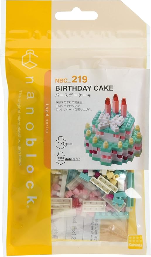 Amazon ナノブロック バースデーケーキ Nbc 219 おもちゃ おもちゃ