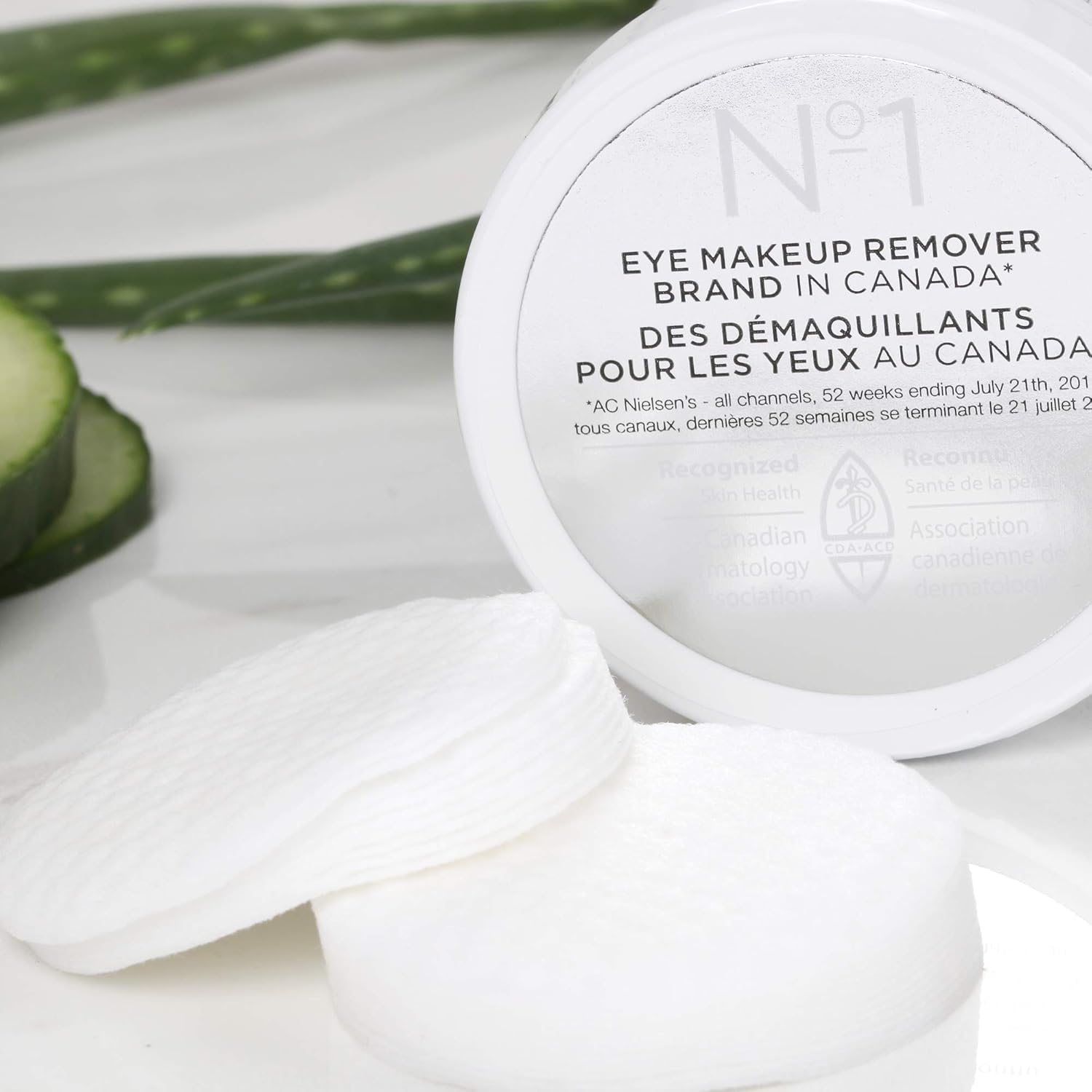 Marcelle Instant Eye Makeup Remover Pads, 85 Pads : Beauty