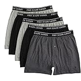 POLO RALPH LAUREN mens Classic Cotton P5 Knit Boxers
