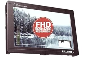 Lilliput FS7 7" 4K Camera Field Monitor with Metal Housing and Built-In Speaker, HDMI & 3G-SDI Input