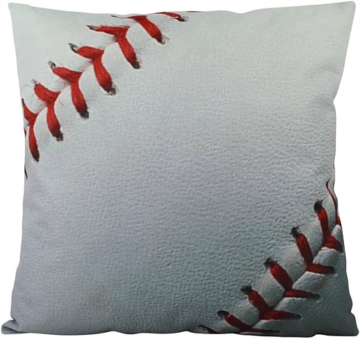 Amazon Com Uniikstuff Baseball Pillow Cover Home Decor