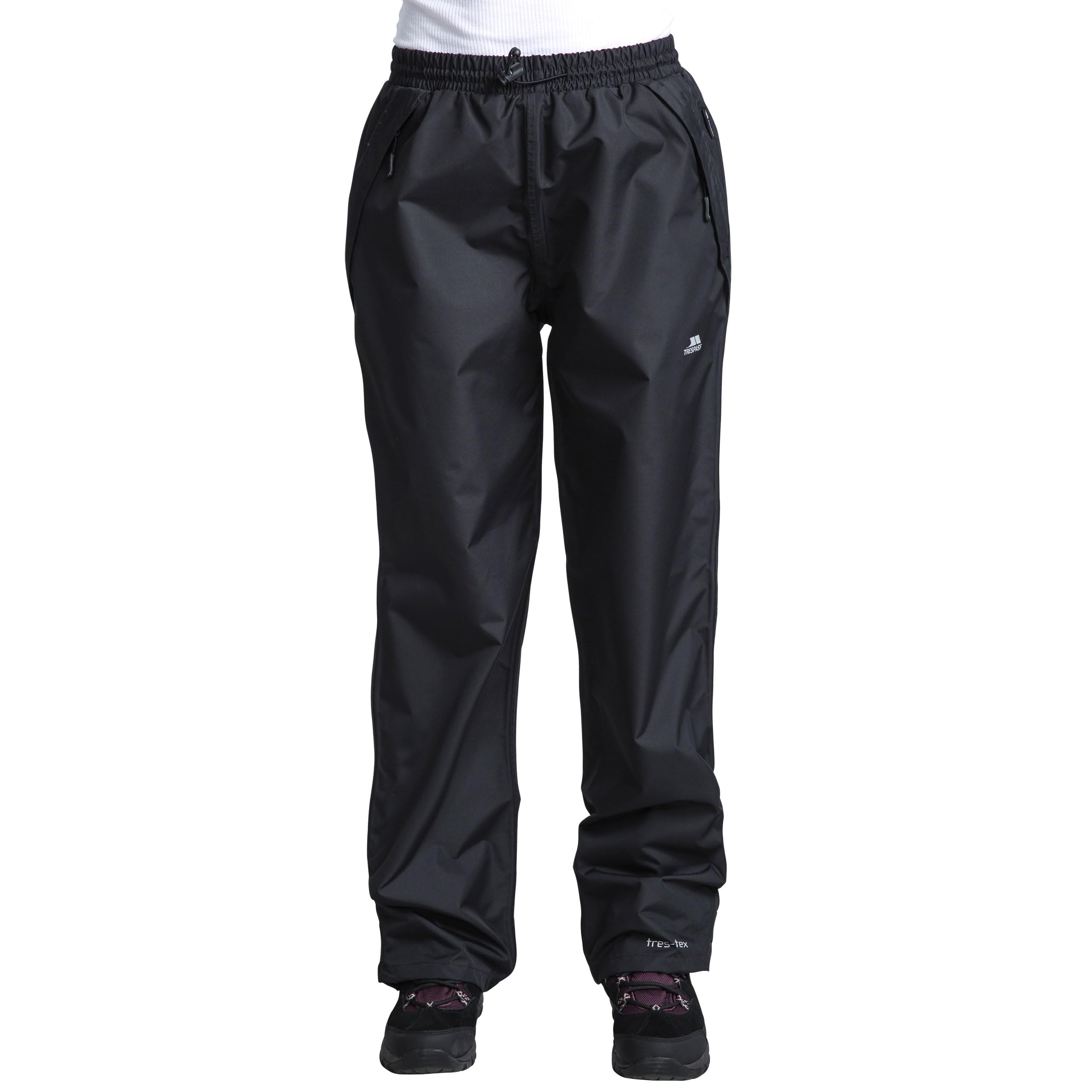 Trespass Womens Waterproof Trousers Walking Hiking Pants Camping Trekking Tutula