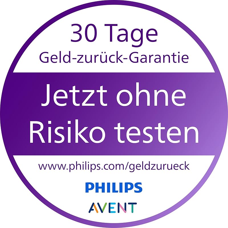 Philips AVENT Hands-free elektronische Doppelmilchpumpe, Motor in Krankenhausqualität, spiegelt den Trinkrhythmus des Babys wider, bis zu 85 Pumpbewegungen pro Minute, 2 Auffangschalen, SCF547/11