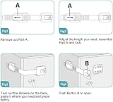 LifenC Adjustable Child Safety Locks 8 Pack Kitchen Cupboard Cabinets Drawers view 8