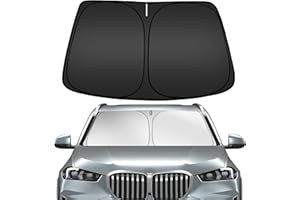 ARISMOTOR Windshield Sun Shade for BMW X5 2019-2025, Custom Fit Foldable Front Window Sunshade Sun Visor Protector, Block UV Rays Keep Your Car Cooler