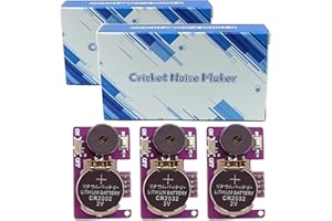 YBYledonico Cricket Noise Maker Prank (6 Pack), Hidden Pranks Beeping Several Months, Funny Office Pranks for Adults