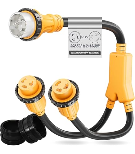 マリンコ EEL Yアダプター未使用新品 Amazon.com : Marinco