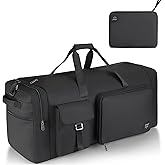 120L Travel Duffle Bag for Men and Women, Urtala 34” Large Duffle Bag for Traveling with Shoes Compartment, Foldable Travel Duffel Bags, Waterproof and Tear Resistant