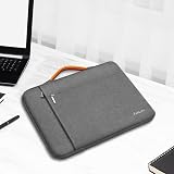 Ferkurn Laptop Sleeve Case 13-13.3 Inch Grey Water Repellent Ultra-Slim view 2