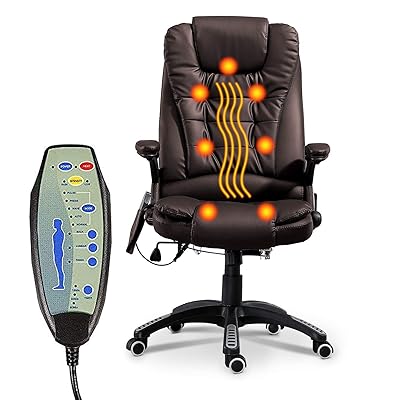 Ergonomic Heated Massage Chair for Office Computer Myanmar Ubuy