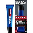 L'Oréal Paris Men Expert Power Age Revitalizing Eye Care, with Hyaluronic Acid, Reduces the Look of Wrinkles, Dark Circles & 