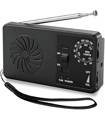 Amazon.com: Portable AM/FM Radio Receiver, Pocket Sized AM FM