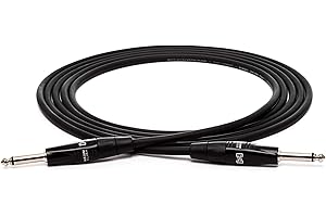Hosa HGTR010 Pro REAN Guitar Cable, Straight to Straight, 10-Feet