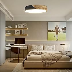 Led Ceiling Light Flush Mount: 12 Inch 24W Bedroom