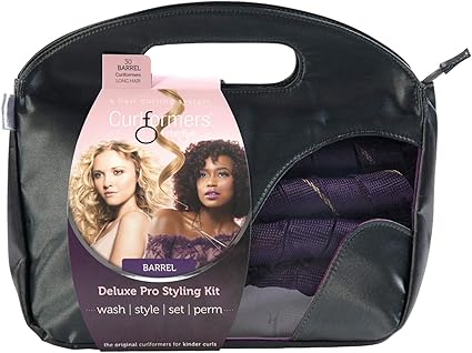 Curlformers Hair Curlers Deluxe Range Barrel Curls Styling Kit 30