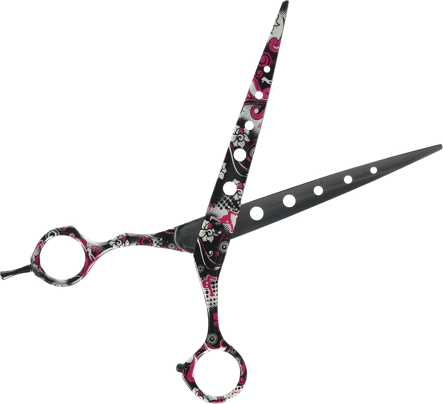 Amazon Com Value Groom Straight Tattoo Shear With Holes 8 5