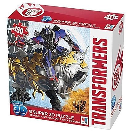 3d puzzle transformers